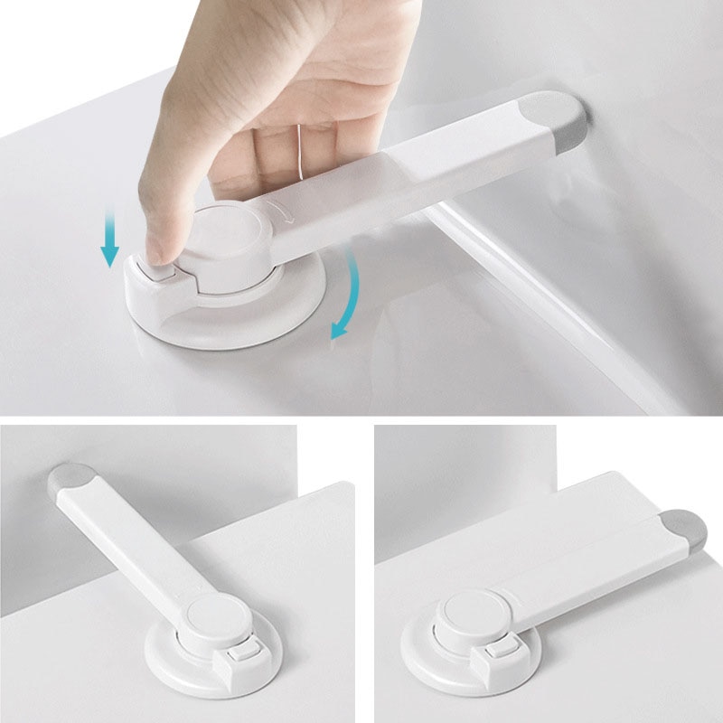 Baby Safety Toilet Locks Bathroom Children Proof Toilet Seat Lock Children Kids Safety Care Baby Protection Boys Girls Room Deco